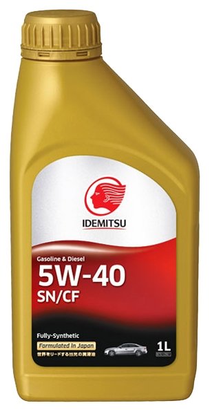 Моторное масло IDEMITSU 5W-40 SN/CF 1 л (фото modal 1)