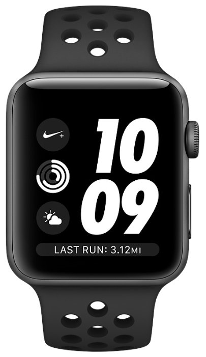 Часы Apple Watch Series 3 42mm Aluminum Case with Nike Sport Band (фото modal 4)