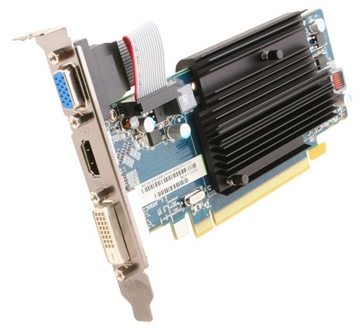 Видеокарта Sapphire Radeon R5 230 625Mhz PCI-E 2.1 2048Mb 1334Mhz 64 bit DVI HDMI HDCP (фото modal 2)