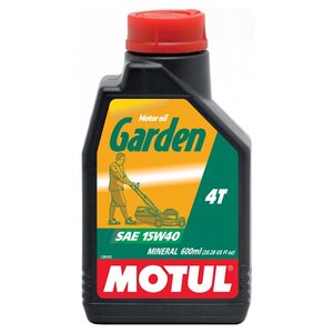 Масло для садовой техники Motul Garden 4T 15W40 0.6 л (фото modal nav 1)