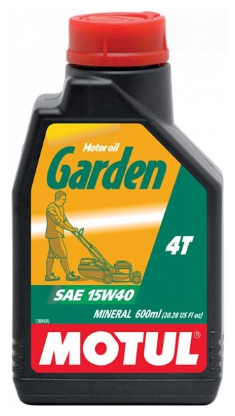 Масло для садовой техники Motul Garden 4T 15W40 0.6 л (фото modal 1)