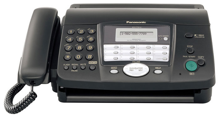 Факс Panasonic KX-FT914RU-B (фото modal 1)