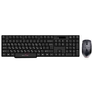 Клавиатура и мышь Oklick 200 M Wireless Keyboard & Optical Mouse Black USB (фото modal nav 1)