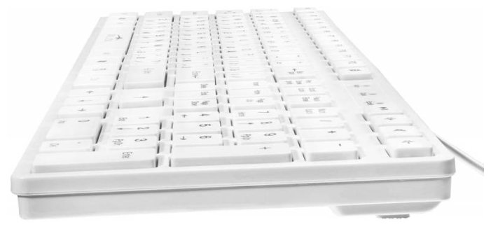 Клавиатура Oklick 556S White USB (фото modal 5)