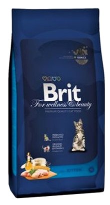 Корм для кошек Brit Premium Chicken Kitten (8.0 кг) (фото modal 1)