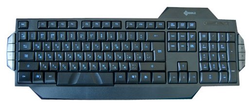 Клавиатура Kreolz LKM01 Black USB (фото modal 1)