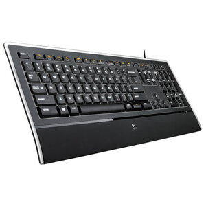Клавиатура Logitech Illuminated Keyboard Black USB (фото modal nav 2)