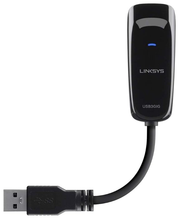 Ethernet-адаптер Linksys USB3GIG (фото modal 3)