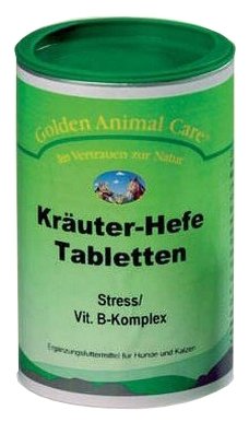 Витамины Golden Animal Care Krauter-Hefe в таблетках, (фото modal 1)