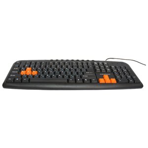 Клавиатура NAKATOMI KN-11U Black-Orange USB (фото modal nav 3)