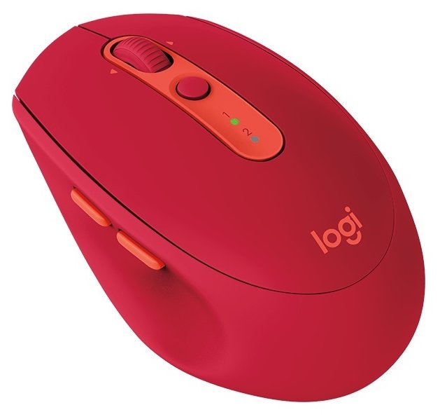 Мышь Logitech M590 Multi-Device Silent Red USB (фото modal 2)