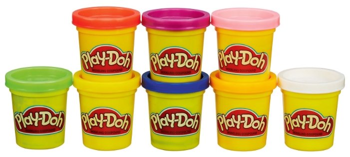 Масса для лепки Play-Doh Набор 8 банок (A7923) (фото modal 3)