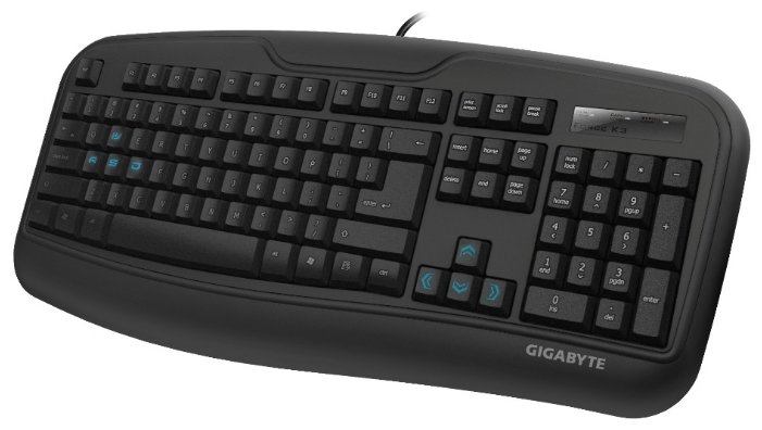 Клавиатура GIGABYTE Force K3 Black USB (фото modal 2)