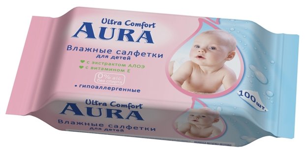 Влажные салфетки Aura Ultra Comfort (фото modal 4)