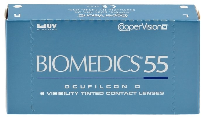 CooperVision Biomedics 55 UV (6 линз) (фото modal 1)