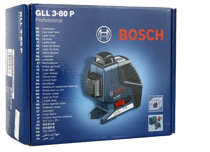 Лазерный уровень BOSCH GLL 3-80 P Professional (0601063305) (фото modal 6)