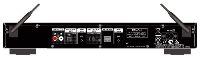 Сетевой аудиоплеер Denon DNP-730AE (фото modal 2)