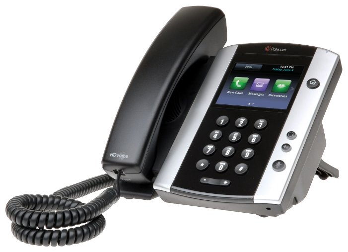 VoIP-телефон Polycom VVX 501 (фото modal 1)