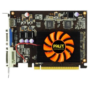 Видеокарта Palit GeForce GT 630 810Mhz PCI-E 2.0 1024Mb 3200Mhz 128 bit DVI HDMI HDCP (фото modal nav 1)