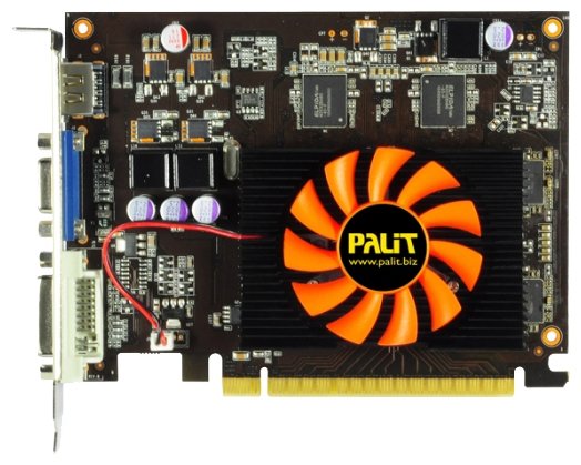 Видеокарта Palit GeForce GT 630 810Mhz PCI-E 2.0 1024Mb 3200Mhz 128 bit DVI HDMI HDCP (фото modal 1)