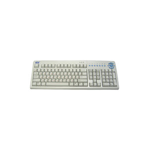 Клавиатура BTC 5207 Grey PS/2 (фото modal nav 1)
