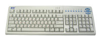 Клавиатура BTC 5207 Grey PS/2 (фото modal 1)