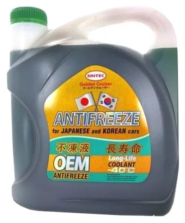 Антифриз SINTEC ОЕМ for Japanese and Korean cars Green, (фото modal 1)