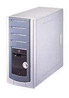 Компьютерный корпус Powerman PM-6500 300W Black/silver (фото modal 1)