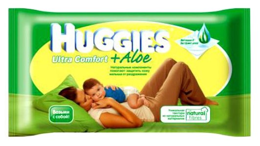 Влажные салфетки Huggies Ultra Comfort (фото modal 8)