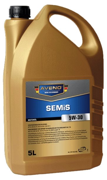 Моторное масло AVENO SEMiS 5W-30 5 л (фото modal 1)