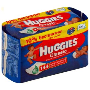 Влажные салфетки Huggies Classic (фото modal nav 10)