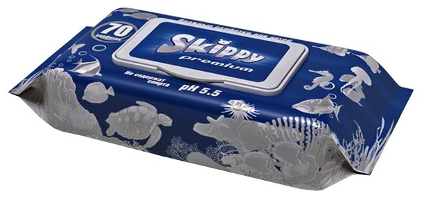 Влажные салфетки Skippy Premium (фото modal 1)