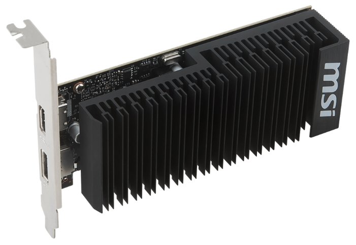 Видеокарта MSI GeForce GT 1030 1265MHz PCI-E 3.0 2048MB 6008MHz 64 bit HDMI HDCP Silent LP OC (фото modal 3)