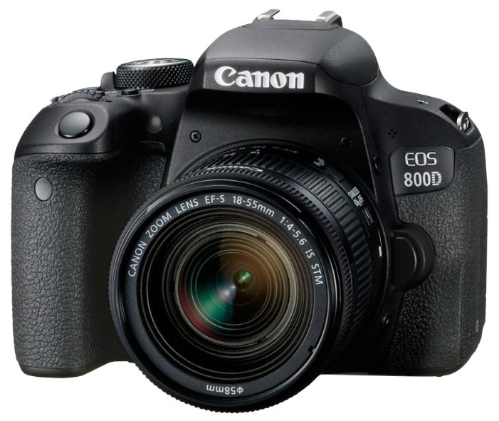 Зеркальный фотоаппарат Canon EOS 800D Kit (фото modal 1)
