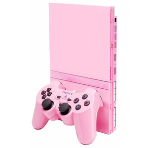 Игровая приставка Sony PlayStation 2 Slim Pink (фото modal nav 1)