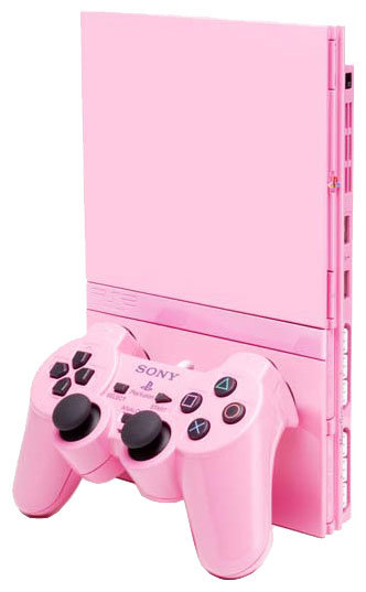 Игровая приставка Sony PlayStation 2 Slim Pink (фото modal 1)