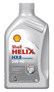 Моторное масло SHELL Helix HX8 Synthetic 5W-40 1 л (фото modal 1)