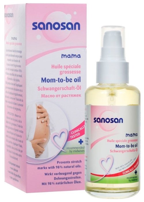 Sanosan Масло от растяжек в период беременности (фото modal 1)