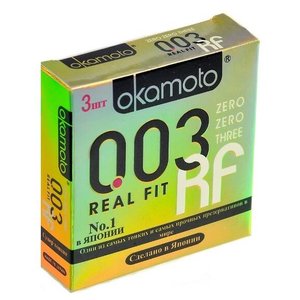 Презервативы Okamoto 003 Real Fit (фото modal nav 1)