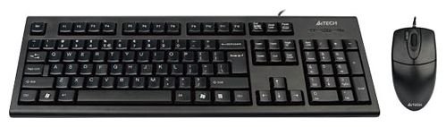Клавиатура и мышь A4Tech KR-8520D Black USB (фото modal 1)