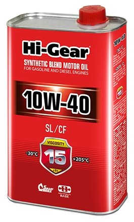 Моторное масло Hi-Gear 10W-40 SL/CF 1 л (фото modal 1)