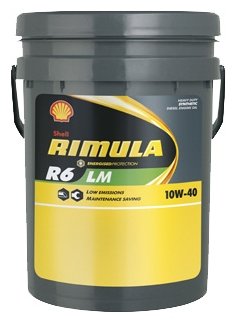 Моторное масло SHELL Rimula R6 LM 10W-40 20 л (фото modal 1)