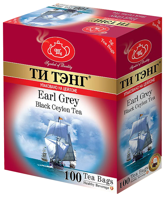 Чай черный Ти Тэнг Earl grey в пакетиках (фото modal 2)