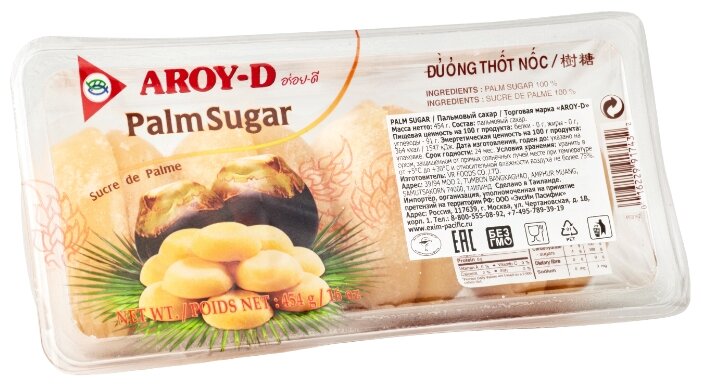 Сахар Aroy-D пальмовый (фото modal 1)