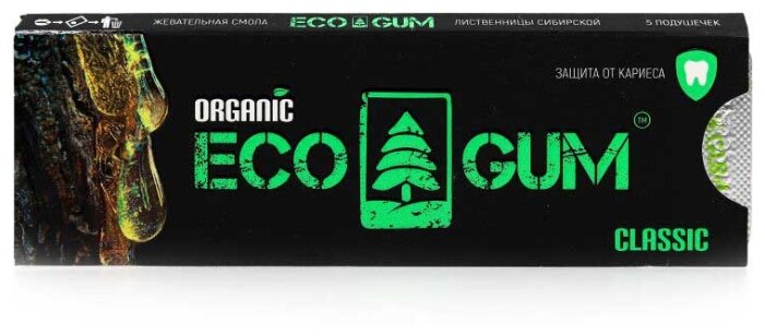 Жевательная резинка Eco Gum Classic (фото modal 1)