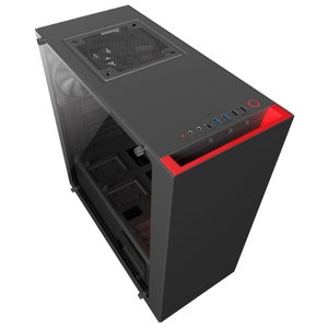Компьютерный корпус NZXT S340 Elite Black/red (фото modal nav 2)