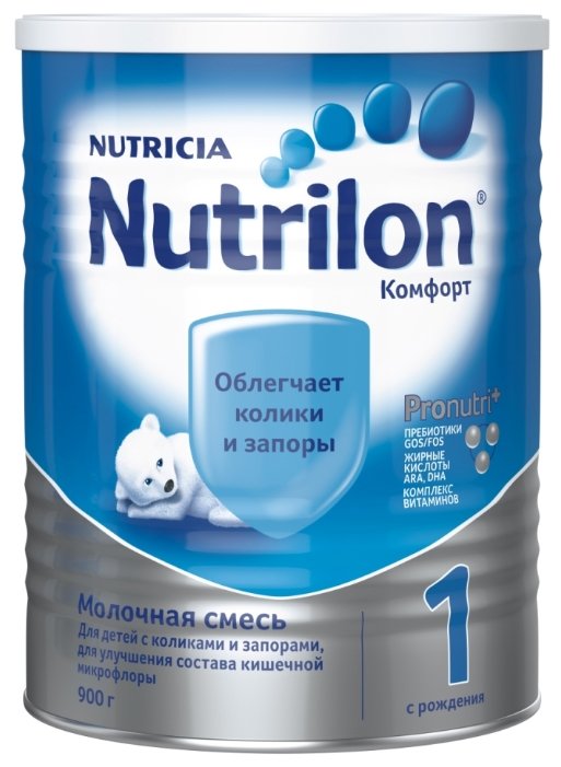 Смесь Nutrilon (Nutricia) 1 Комфорт (c рождения) 900 г (фото modal 1)