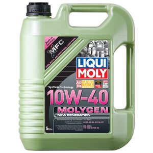 Моторное масло LIQUI MOLY Molygen New Generation 10W-40 5 л (фото modal nav 1)