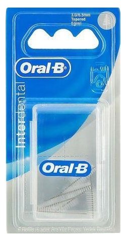 Набор съемных ершиков Oral-B Interdental конические (фото modal 1)