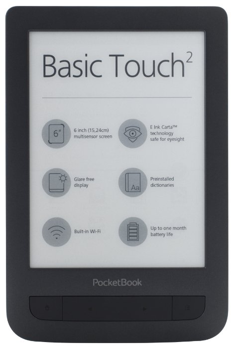 Электронная книга PocketBook 625 Basic Touch 2 (фото modal 1)